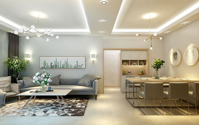 掌握客餐廳分隔技巧，讓空間更協(xié)調(diào)！